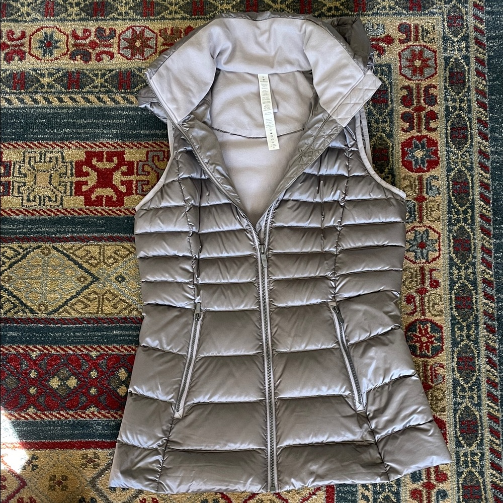 Lululemon Athletica Taupe Puffer Vest